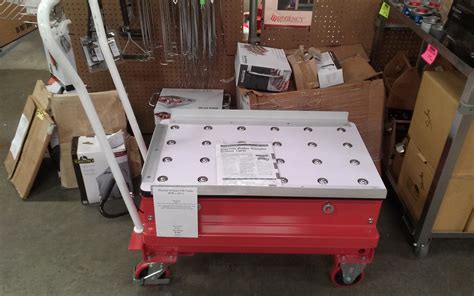 Dayton Scissor Lift Table 20w X 32 L 2mpp5