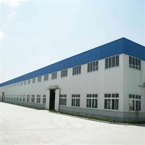 Steel Building Construction Gable Frame Prefabricated Industrial Steel