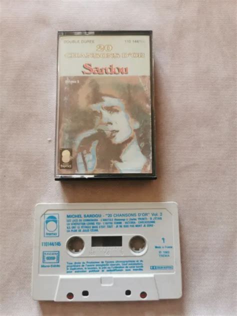 Michel Sardou Cassette Audio K Tape Eur Picclick Fr