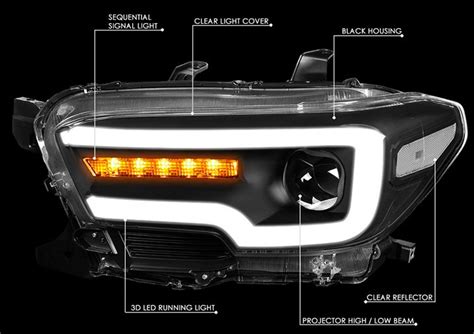 Increase Your Tacoma S Visibility With New Lumen Led Drl Bar Projector