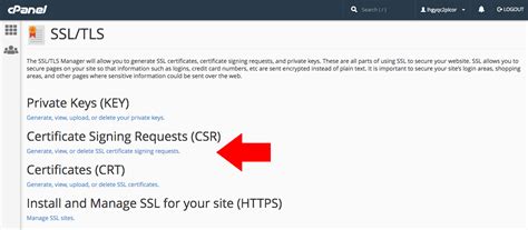 Cpanel Ssl Configuration And Installation Guide Ssltrust