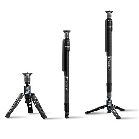 Sirui Svm Rapid Monopod With Feet Professional Carbon Fiber