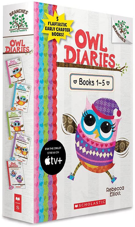 Owl Diaries Books 1 5 A Branches Box Set 9781338144314