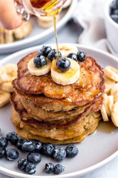 Banana Oat Pancakes Spoonful Of Flavor