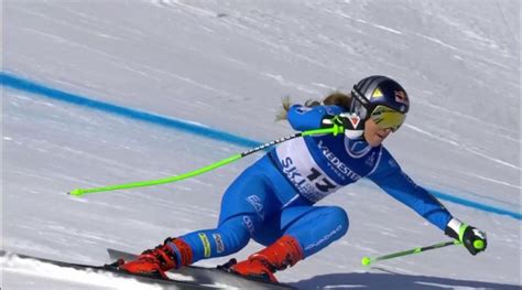 Courchevel Segnali Positivi Per Sofia Goggia Prima Nella Terza