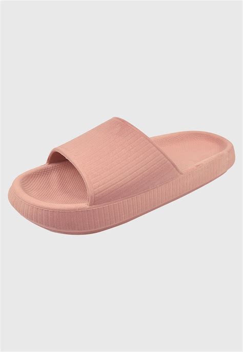 CHINELO NUVEM LA VIA CONFORT SLIDE ORTOPÉDICO FEMININO NUDE Compre