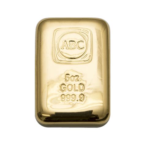 250g Abc Gold Bullion Cast Bar Mygold