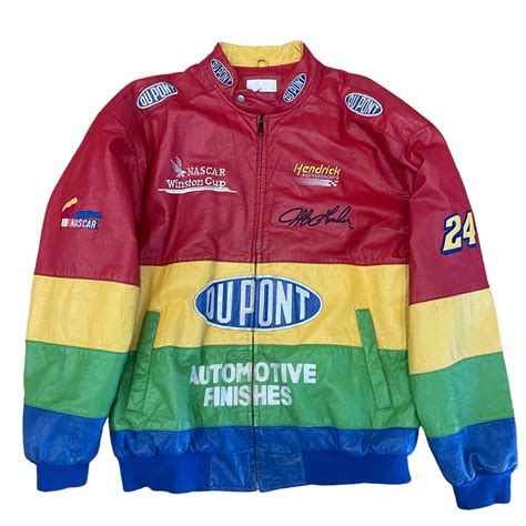 Vintage Leather Jeff Gordon NASCAR Jacket – For All To Envy