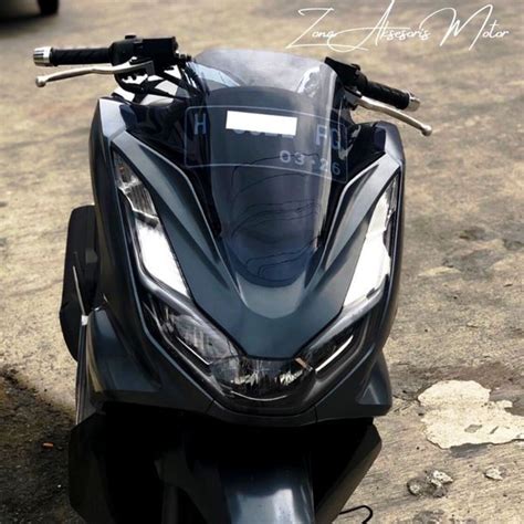 Jual Visor Honda Pcx 160 Standar Windshield Pcx160 Visorpcx160 Zona Pria Mika Tameng Kaca Body