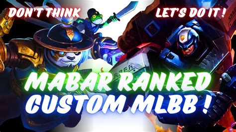 Open Mabar Custom Ml Misi Cari Winstreak Bantai Musuh Accepted