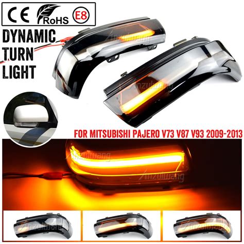 Pcs Dynamic Led Turn Signal Light Mirror Indicator Blinker For