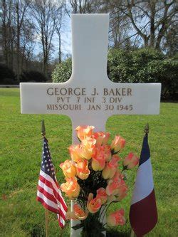 Pvt George Junior Baker M Morial Find A Grave