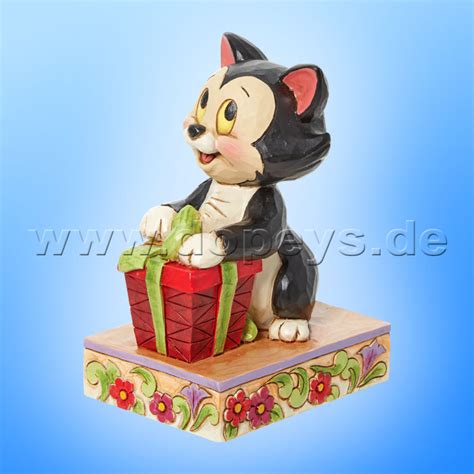 Disney Traditions Figur Weihnachts Figaro Personality Pose Festive