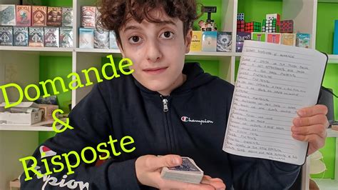 Rispondo Alle Vostre Domande YouTube