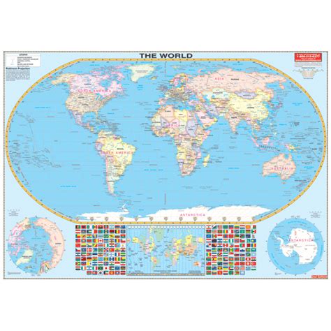 Classroom World Map World Large Scale Wall Map Images