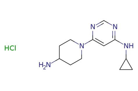 EMolecules 6 4 Aminopiperidin 1 Yl N Cyclopropylpyrimidin 4 Amine