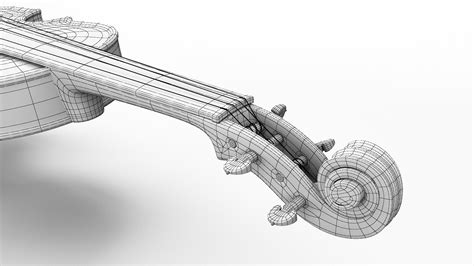 Stradivari Violin Model - TurboSquid 1297380