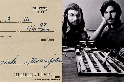 Steve Jobs And Steve Wozniak First Computer