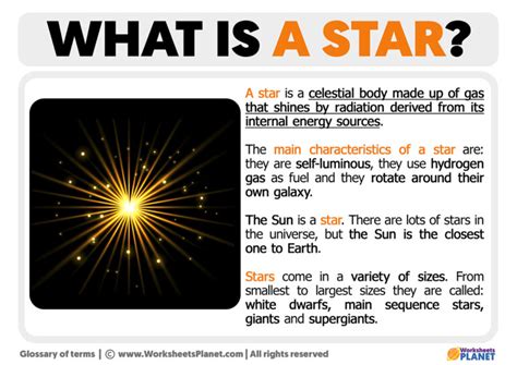 What Is A Star Definition Of Star