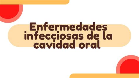 Enfermedades Infecciosas De La Cavidad Oral Dentist Notes UDocz