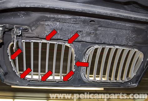 Bmw X Radiator Grille Replacement E Pelican Parts