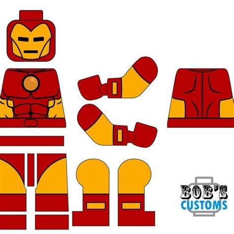 Bob's Customs on Instagram: "Iron Man - Model 9 #lego #marvel # ...