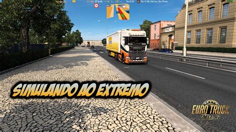 Simulando Ao Extremo Eurotruck Simulator Mapa Eaa V Rotas