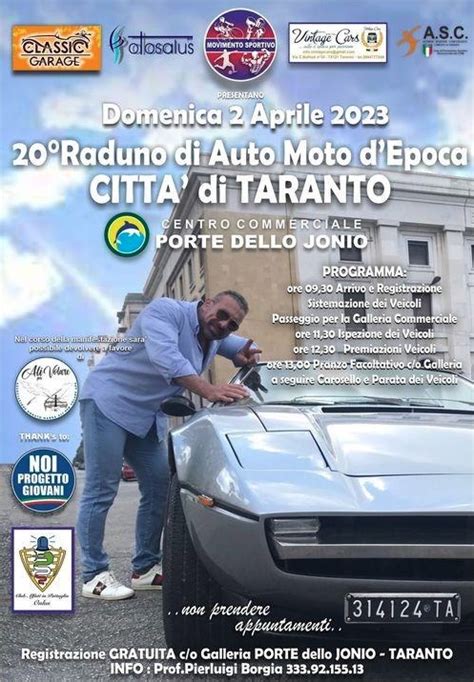 Raduno Di Auto E Moto D Epoca Citta Di Taranto Autoraduni It La