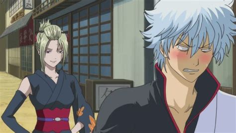 Sakata Gintoki X Tsukuyo Gintama Wallpaper Anime Love Anime