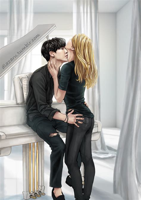 Bts Suga Kiss By Dlazaru On Deviantart