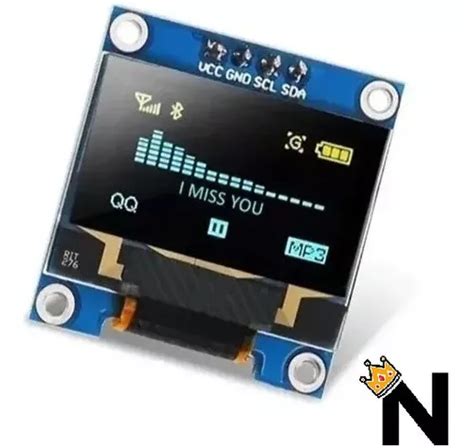 Display Oled 096 Branco Gráfico I2c 128x64 Arduino Nerdsking R 26 em