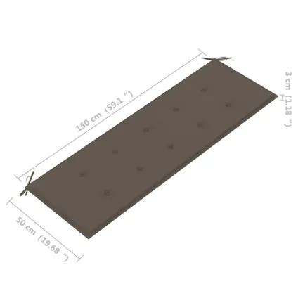 VidaXL Tuinbank Classic Teakhout 159 X 57 5 X 90 Cm Stapelbaar