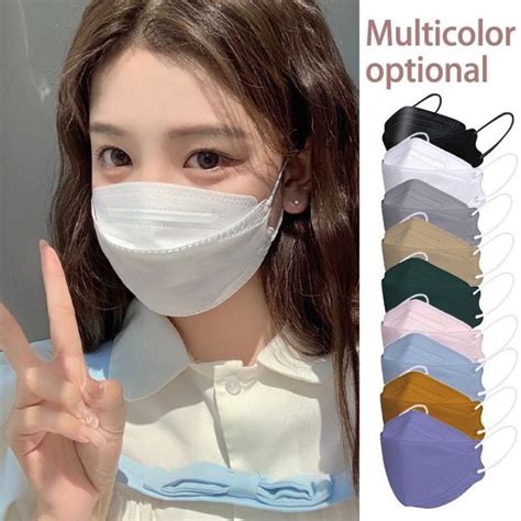 KF94 Korean10 Pcs Face Mask Non Woven Protection Filter 3D Anti Viral