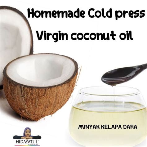 Ml Hidayatul Cold Press Virgin Coconut Oil Minyak Kelapa Dara