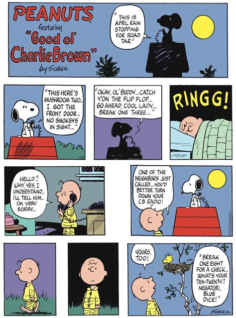 Peanuts By Charles Schulz For April 23 2023 In 2024