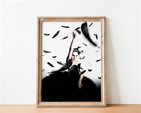 Black Swan print FREE SHIPPING black swan poster black swan | Etsy ...