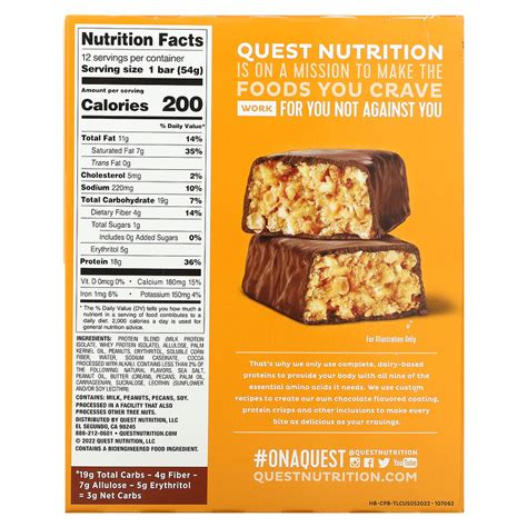 Quest Nutrition Hero Protein Bar Crispy Chocolate Peanut Butter