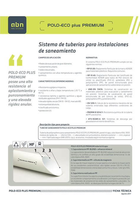 Pdf Sistema De Tuber As Para Instalaciones De Saneamiento Dokumen Tips