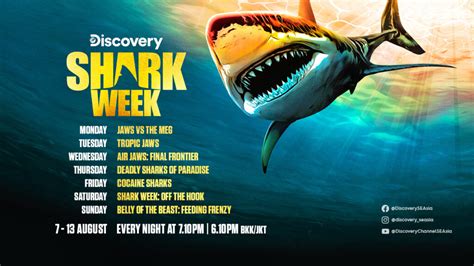 Discovery Channel Shark Week 2024 Dates Jolee Coraline