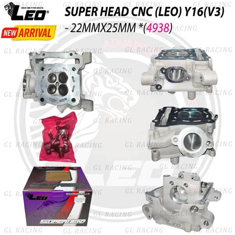 LEO RACING SUPERHEAD SUPER HEAD CNC PORTING HEAD V3 20 23MM 22 25MM