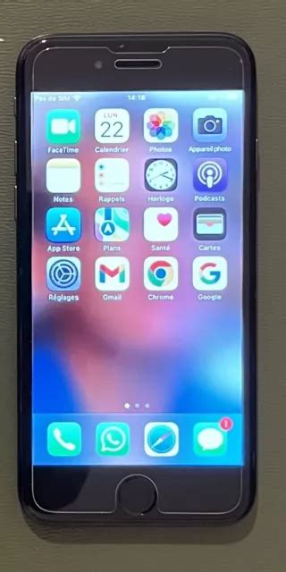 Apple Iphone Go T L Phone D Bloqu Noir Pour Pi Ces Eur