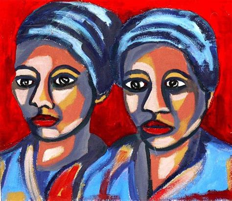 Painting The Faces Canvas Painting Acrylic Paint Art Collectibles