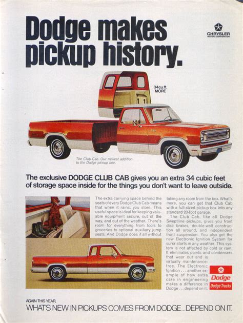 1973 Dodge D100 Club Cab