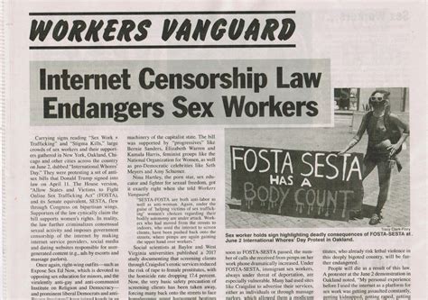 Internet Censorship Law Endangers Sex Workers Workers Vanguard 29 June 2018 R TrueConspiracy
