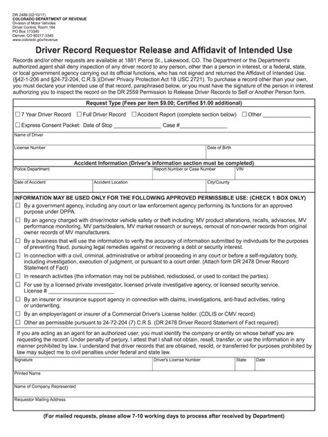 Printable Med 9 Form Colorado Printable Forms Free Online