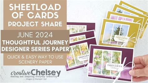 June 2024 SheetLoad Of Cards Thoughtful Journey DSP Quick Easy