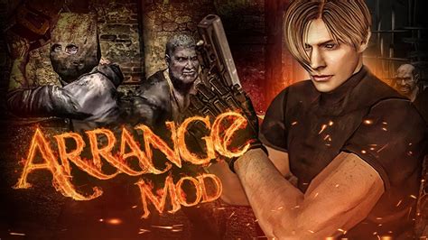 RESIDENT EVIL 4 MOD 15 MIL INIMIGOS ARRANGE MOD YouTube