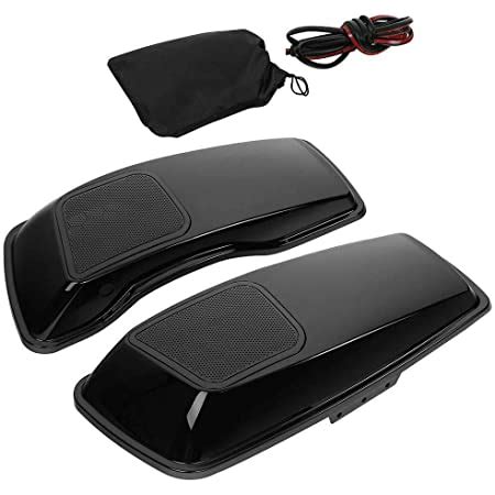 Amazon TCMT Vivid Black Saddlebag Speaker Lids Fits For Harley CVO