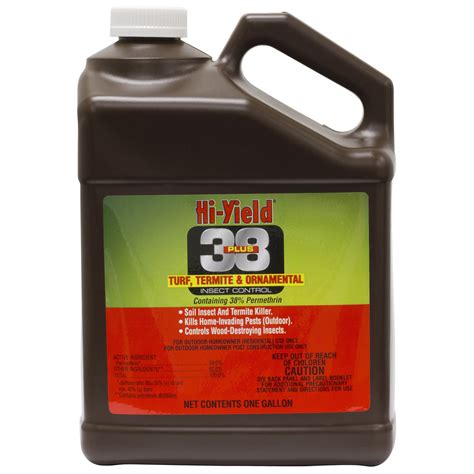 Hi Yield 38 Plus Insect Control 38 Permethrin Gallon 128 Oz