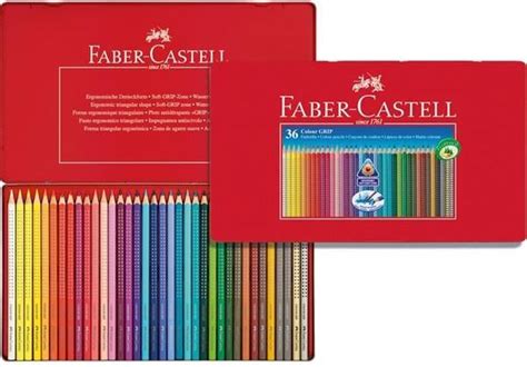 Kredki Grip Kolor W Opakowanie Metalowe Faber Castell Ceny I